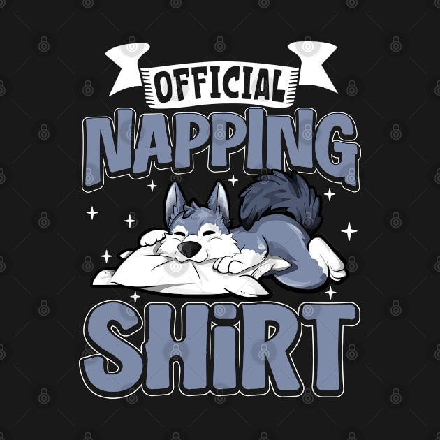 Wolf - Official Napping by Modern Medieval Design