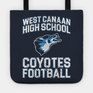 West Canaan High School Coyotes Football - Varsity Blues Tote