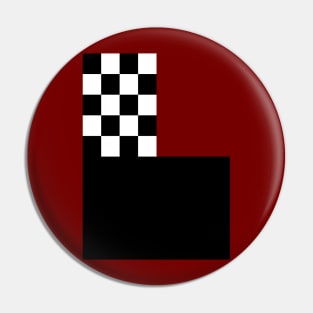 Abstract Checker Pin