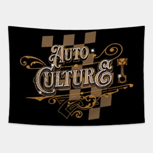 Auto Garage Culture Piston Tapestry