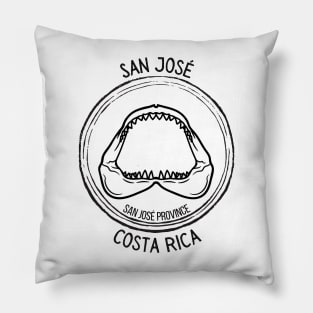 San Jose Costa Rica Shark Pillow