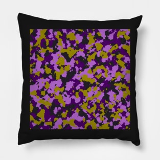 Orchid Navy Camouflage Pillow