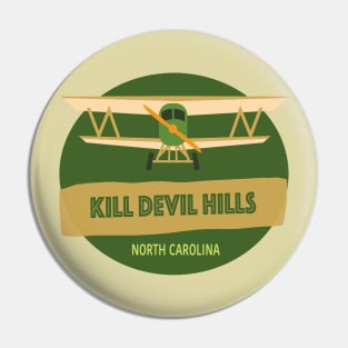 KILL DEVIL HILLS BI-PLANE Pin