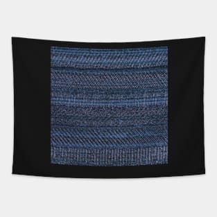 Blue vinyl texture Tapestry