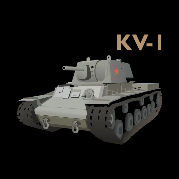 Soviet KV-1 Tank by NorseTech