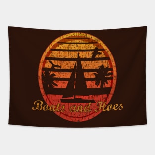 Boats and Hoes Tapestry