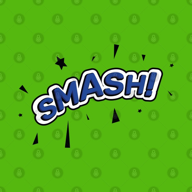 Smash! Onomatopoeia by Adrian's Outline