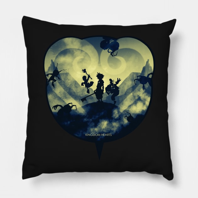 Kingdom Hearts Pillow by sephcornel