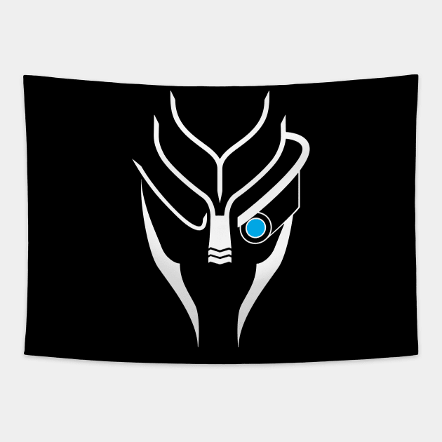 Mass Effect Garrus White Tapestry by Loweryo Judew