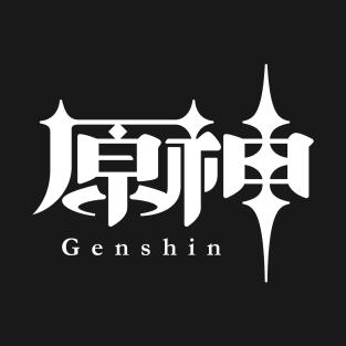 Genshin Impact Game Logo (Japanese Version) T-Shirt