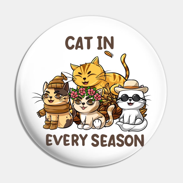 Cat every season warm color Pin by Holycat