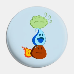 Elemental Kids Pin