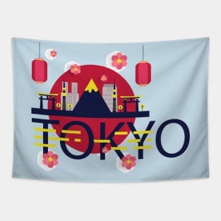 Japan tokyo Tapestry