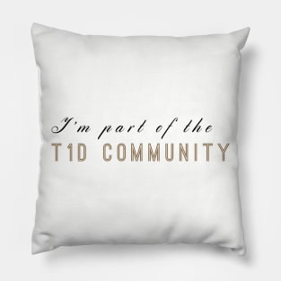 T1D Community Pillow