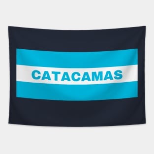 Catacamas City in Honduras Flag Colors Tapestry