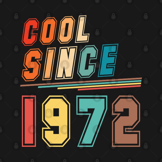 Vintage Style Cool Since 1972 by Adikka