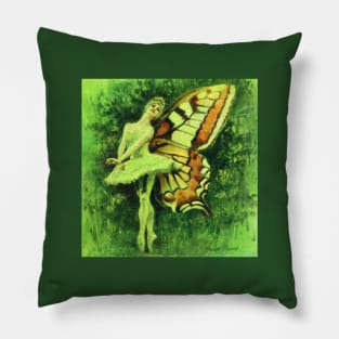 Vintage Fairy Dancer Pillow