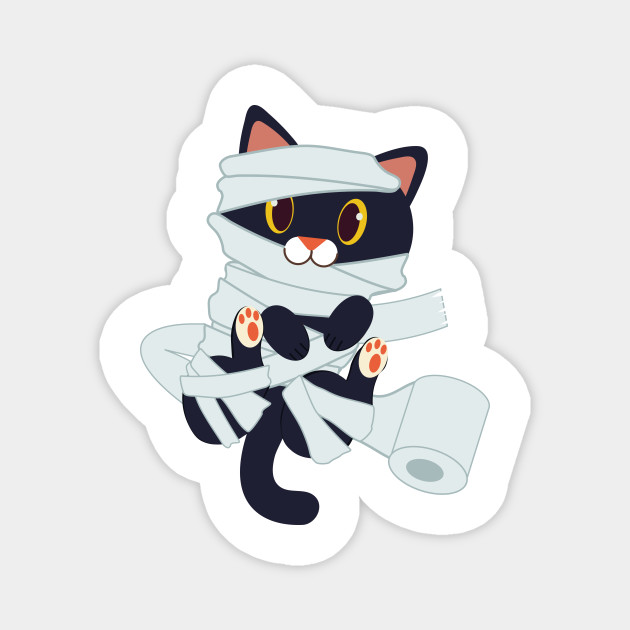 Cat Mummy Funny Cute Kitty Halloween Costume T Shirt Cat Mummy