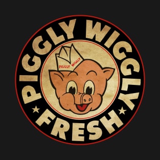 Piggly Wiggly Fresh | Black Style T-Shirt