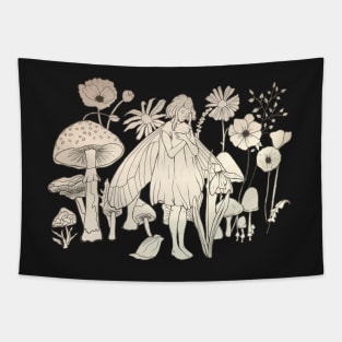 Aurora Aksnes fairy illustration print Classic Tapestry