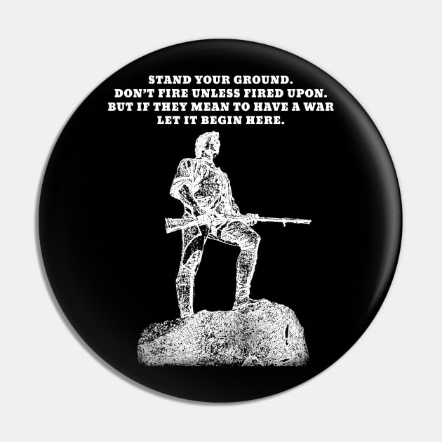 Stand Your Ground (Small Light Design) Pin by Aeriskate