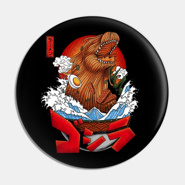 great goadzilla ramen of kanagawa Pin by opoyostudio