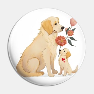 A Golden Gift of Love on Mother's Day Pin