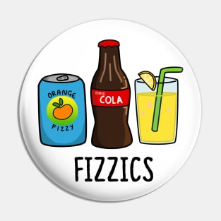 Fizzics Cute Soda Pop Pun Pin