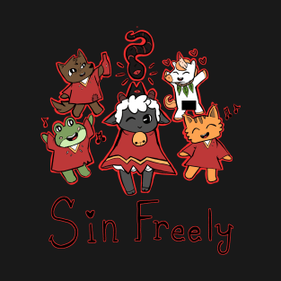 Sin Freely Cult of the Lamb T-Shirt