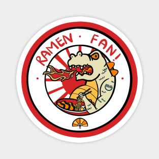 Kaiju Ramen Fan Magnet