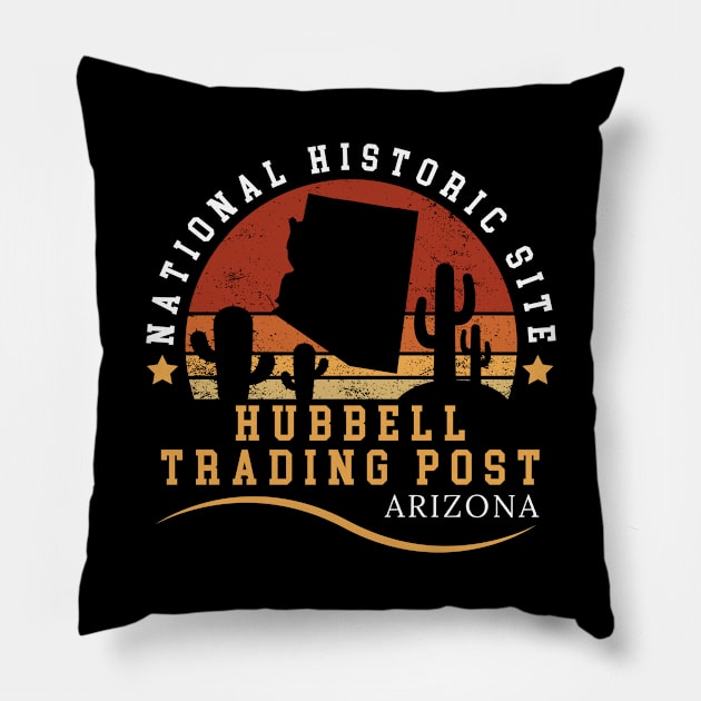 Hubbell Trading Post Arizona Pillow by Energized Designs