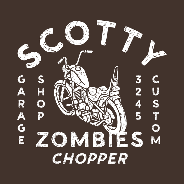 Scotty Zombies Chopper by Megflags