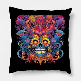 More Groovy Grotesque! Pillow