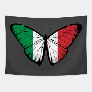 Vintage Italy Butterfly Moth | Pray For Italy and Stand with Italy Tapestry