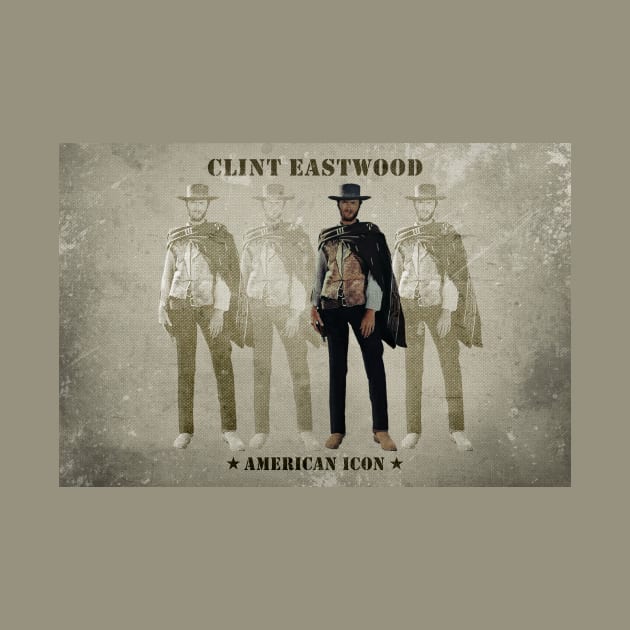 Clint Eastwood - American Icons by PLAYDIGITAL2020