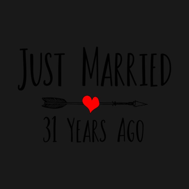 Just Married 31 Years Ago Wedding Anniversary by klei-nhanss