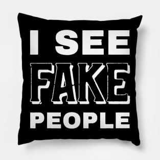 Fake people Pillow