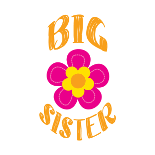 Big Sister Shirt: Cute Cotton Tee for Toddler Girls - Perfect for Baby Announcements! T-Shirt