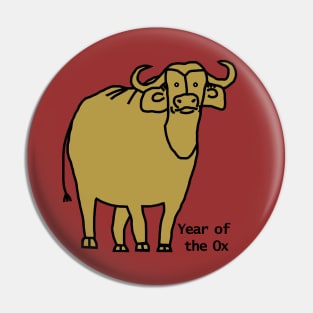 Year of the Metal Ox Pin