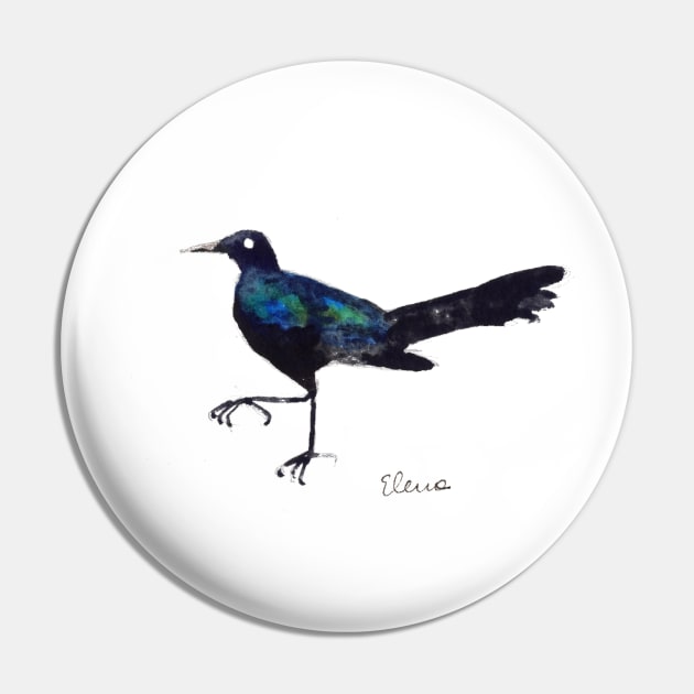 grackle Pin by elenasandovici