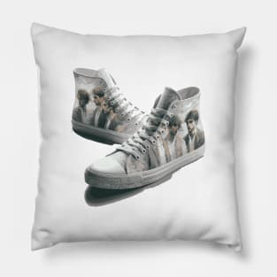 mystery shoe mix Pillow