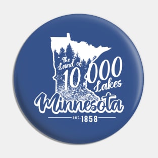 Minnesota The Land of 10,000 Lakes Pin