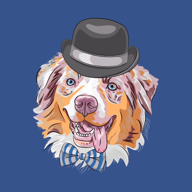 Aussie with a Hat by Yay Verily