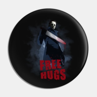 FREE HUGS Pin