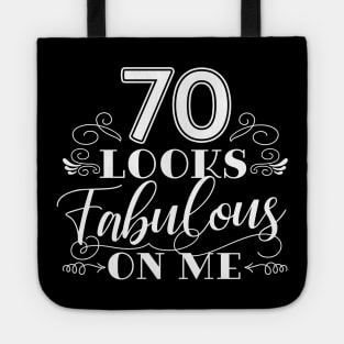 70 Looks Fabulous - Black Tote