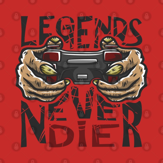 Legends Never Die by RCM Graphix