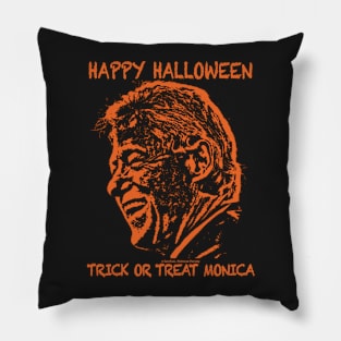 Trick or Treat Monica! Pillow