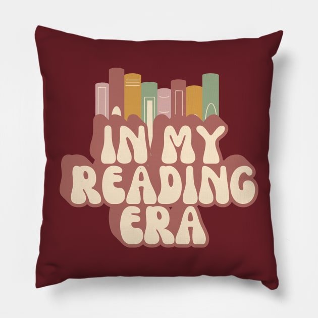 In My Reading Era Pillow by StoryTimeComic 