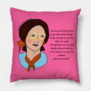 Charlotte Bronte Quotes Pillow