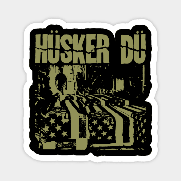 Husker Du Magnet by Orang Pea